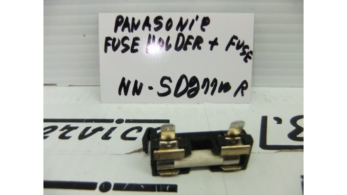 Panasonic NN-SD277WR fuse + fuse holder
